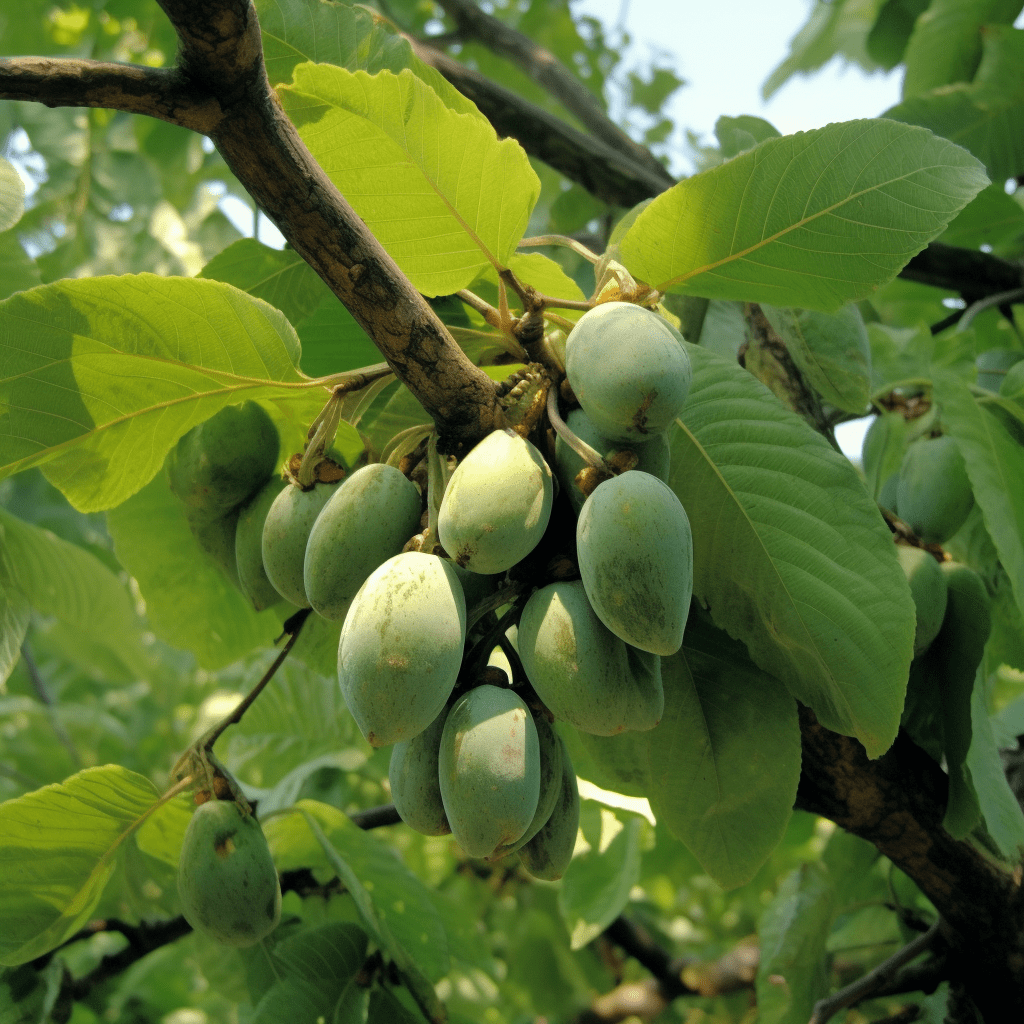 Bild på Pawpaw-frukter