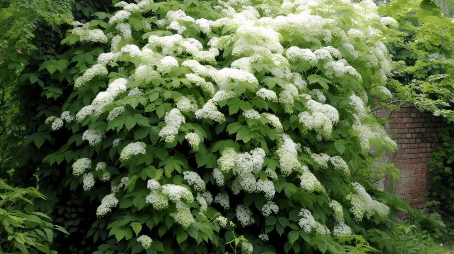 Bild på Klätterhortensia