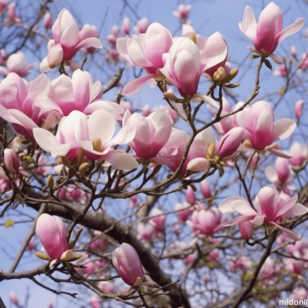 Bild på Magnolia-blommor